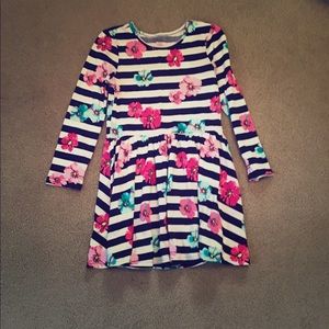 1989 Place flower striped dress